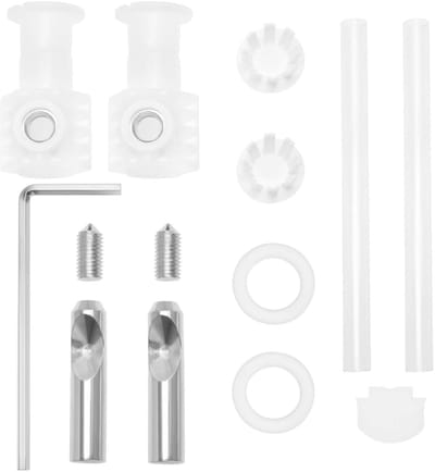 Dailygoody - Toiletzitting Montage Set - RVS Bevestigingsschroeven voor Wandtoiletten