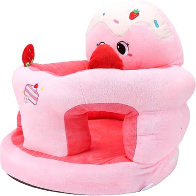 Siège Bébé Soutien Dorsal Nourrisson Chaise de Sol Mignonne Portable Canapé Peluche Enfant pour s'asseoir type 1 pink