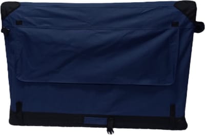 Chikko Quality Softbench - Opvouwbare Hondenbench - Navy Blauw - 4XL - 122x79x79 cm