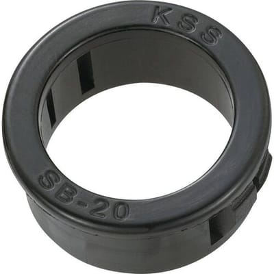 TRU COMPONENTS TC-SBR20203 Kabeldoorvoering Klem-Ø (max.) 15.9 mm Plaatdikte (max.) 3.2 mm Polyamide Zwart 100 stuk(s)