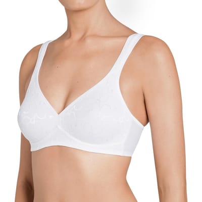 Triumph - Elegant Cotton N - WHITE - Vrouwen - Maat B85