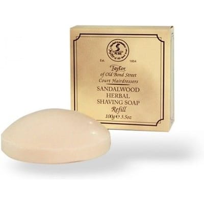 Taylor of Old Bond Street Sandalwood Soap Refill 100gr