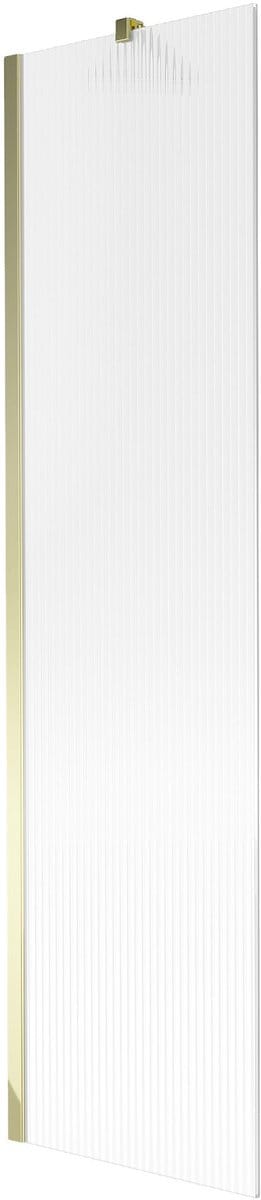 Mexen Next badwand scherm 1-delig 50 x 150 , strepen, goud - 895-050-000-00-09-50
