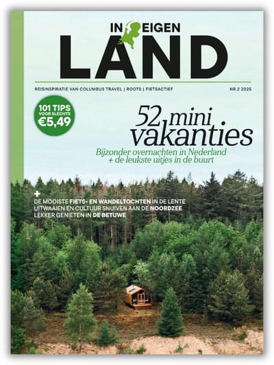 In Eigen Land 2 2025 - 52 minivakanties: unieke slaapplekken en uitjes in Nederland