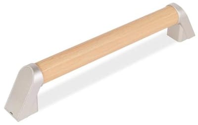 SnelShoppen - Houten Handgreep Badkamer 40 cm - Handgrepen voor Bad en Douche voor Gehandicapten en Ouderen - Waterdichte Anti-slip Veiligheidssteun L