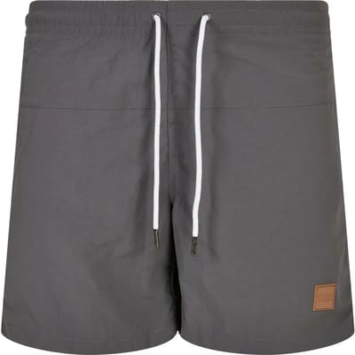 Urban Classics - Block Zwemshorts - XL - Grijs