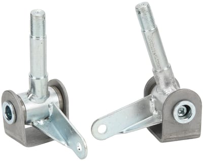 Allecto - Go Kart Spindle Set - Stalen Spindel Beugel Set - Duurzaam en Robuust - 4.5in x 5/8in - Geschikt voor Go Kart Accessoires - 2 Stuks