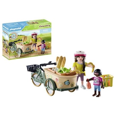 Simulatiespellen voor fietser + fiets + voorfietskar Playmobil