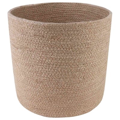 vidaXL Plantenpot Set 2 st Naturel Ø 28 x 28 cm 100% Tossa Jute