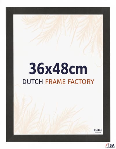 Fotolijst 36x48 cm - MDF - Zwart Mat - Benno