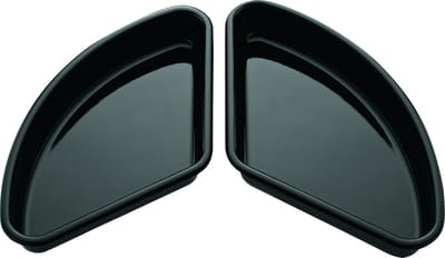 Rösle Barbecue Barbecueschaal - Set van 2 Stuks - 45x25.3x8.8 cm - Porselein geëmailleerd staal - Rösle