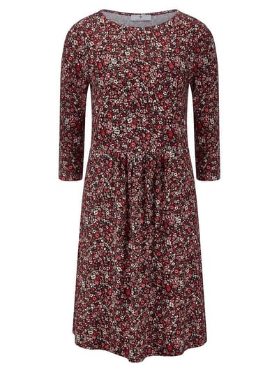 Jersey jurk Van Peter Hahn rood
