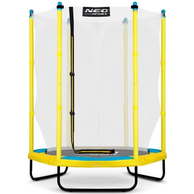 Kindertrampoline 140 cm - 4,5ft - geel groen