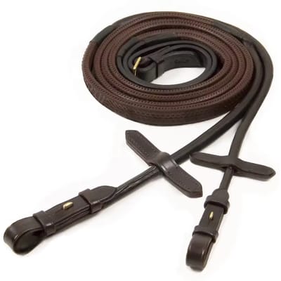 Geleide riemen van rubber voor paarden Schockemöehle