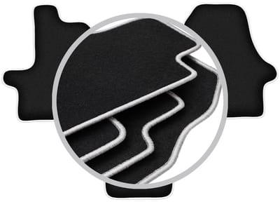 CARLUX-SILVER automatten voor: Citroen Jumper III bestelbus (2014 - )