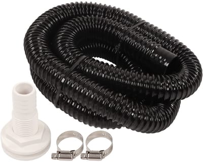 Cosensi - Dailygoody - Marine Bilgepomp - Sanitair Kit - Eenvoudig te gebruiken - 1-1/8 inch Diameter - Inclusief Slang en Klemmen - Geschikt voor Boot - 6.6ft ...