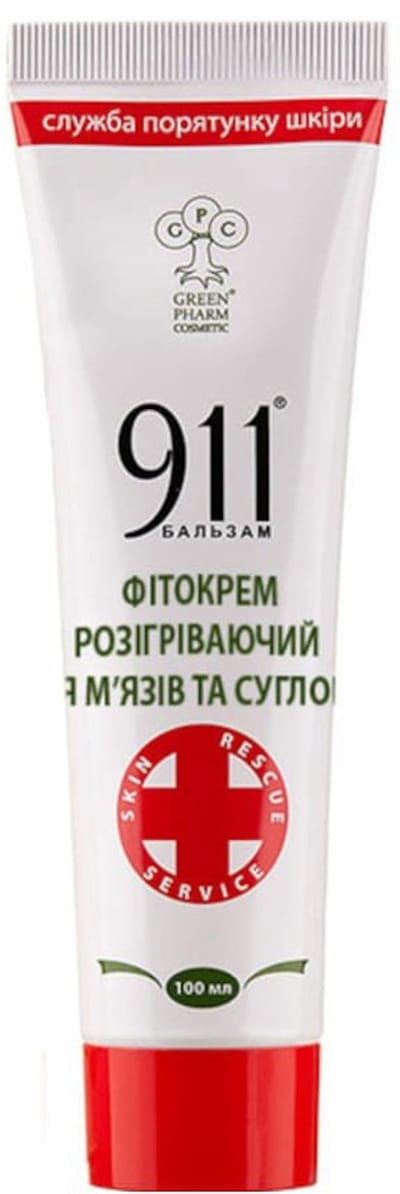 Doeltreffende Fitocream 911 balsem voor gewrichten en spieren - kruidnagel - nootmuskaat 100ml