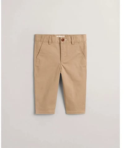 Gant 515003 Chino Shorts Beige,Bruin 9-12 Months Kinderen