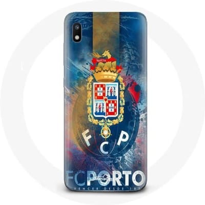 Coque - Maniacase - Samsung Galaxy A10 - Souple - Protection - Porto fond bleu noir
