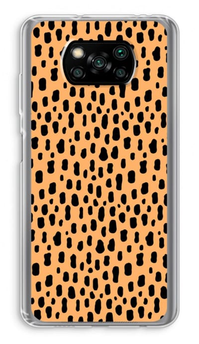 Case Company® - Hoesje geschikt voor Poco X3 Pro hoesje - Panter - Soft Cover Telefoonhoesje - Bescherming aan alle Kanten en Schermrand