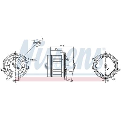 Interieurblazer NISSENS 87622