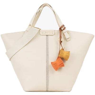 Mario Valentino Beige Polyurethaan Dameshandtas
