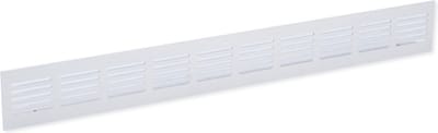Nedco BV Plintrooster 500x60mm aluminium F1 aluminium geanodiseerd