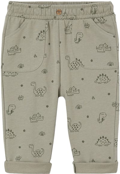 Vertbaudet Broek met print van molton baby