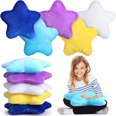Ster Kussen - Decoratief Kussen Sierkussen - Kinderkamer Decoratie - Zacht PP Katoen Pluche - 40 x 40 cm