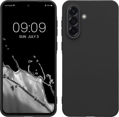 kwmobile telefoonhoesje geschikt voor Samsung Galaxy A56 5G - Hoesje voor smartphone - Back cover in donkergrijs