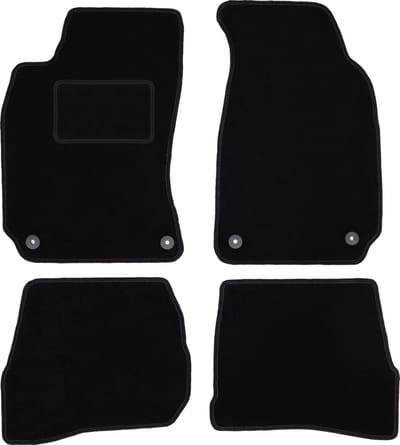 Wielganizator WLG-CARLUX – Auto Vloermatten – Zwart – Volkswagen Passat B5