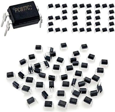 Dailygoods - 200 Stuks Optokoppelaars DIP-4 voor Signaaloverdracht