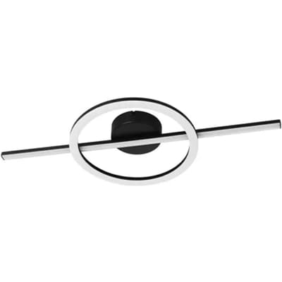 Eglo Plafondlamp Agostino - Rond - Zwart - Cct - 19,5w