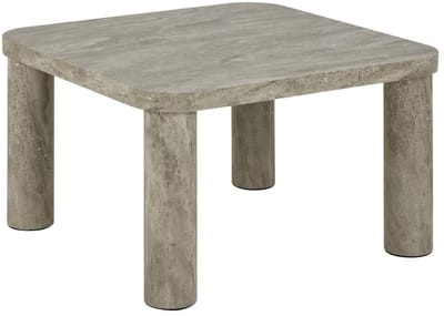 Salontafel Sorell Marmer Grijs 60cm - Giga Living