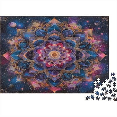 Bloemen Puzzel - Volwassen Puzzel - Ontspannende Hobby - Gerecycled Karton - 75 x 50 cm