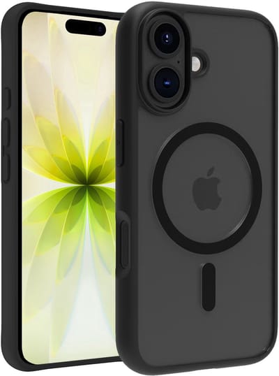 Hoesje - Geschikt voor Apple iPhone 17 - Magsafe Compatible - Sterk & Shockproof - Back Cover - Shock Proof Case - Telefoon Hoes Shockproof - Telefoonhoesjes - Zwart
