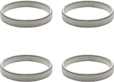Purepeak Mouwophouders Set 4 Stuks - Zilver - Dames - Heren - Elastisch
