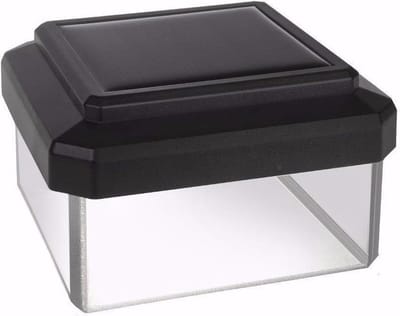 GreenBlue GB126 Solarlamp, hekpaal, tuinlicht met schemeringssensor, warm wit, 4000 K, led (60 x 60)