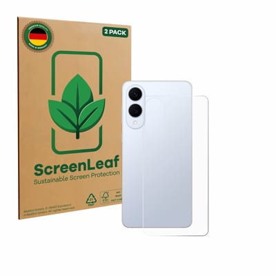 2 Stuks Screenprotector voor Samsung Galaxy S25 Edge (Achterkant) - Hoogwaardige Beschermfolie transparant