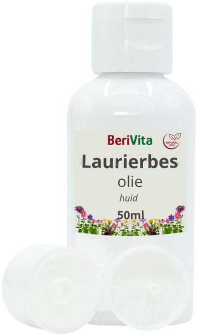 Laurierbesolie Puur 50ml - Onbewerkte en Koudgeperste Laurierbes Olie