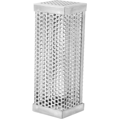 304 Roestvrij Staal Vierkant BBQ Grill Smoker Buis Gereedschap Buiten Barbecue Accessoire 6in white