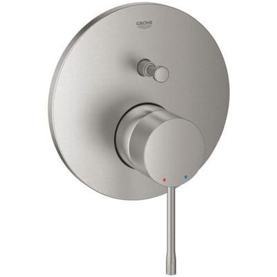 GROHE Essence inbouw douchekraan - Opbouwdeel - 2 uitgangen - RVS