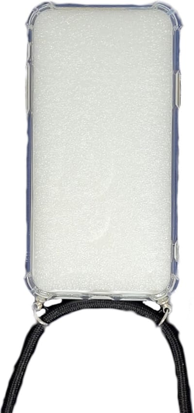 Jumada's - Hoes geschikt voor Apple iPhone 11 - Telefoonhoes - Met handig koordje en zwarte afwerking - Must-have telefoon accessoire!