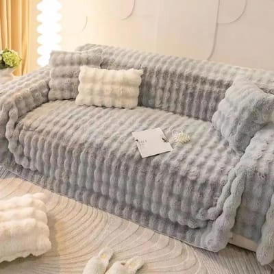 Winter Dikke Pluche Bank Handdoek voor Woonkamer Nordic Universele Bankhoes Bankhoes Deken Kussen Huisdecoratie 130x180cm