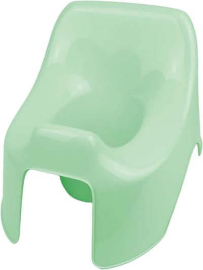 Babypotje - Zindelijkheidstraining pot - Baby zindelijk maken - Afgeronde vormen - 245 x 31 x 21 cm - Celadon Groen