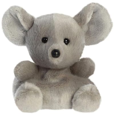 Palm Pals Grijze Muis Pluche Knuffel 15 cm
