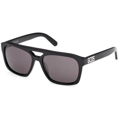 Gcds GD0058 Shiny black 56/16/140 UNISEX Zonnebrillen