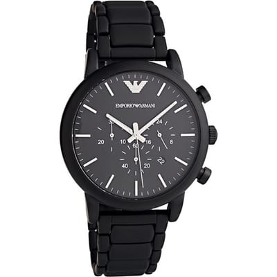 Emporio Armani Luigi Heren Horloge Zwart AR1895