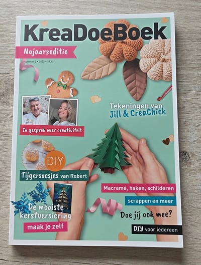 KreaDoeBoek - najaarseditie 2025 - Het creatieve doeboek vol inspiratie en creativiteit!