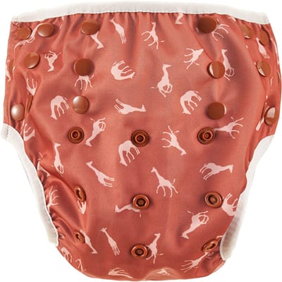 HappyBear | Zwemluier - Savanna | 0-3 jaar | Wasbaar | Licht en compact - handig voor op reis | Goede pasvorm door elastische sluiting
